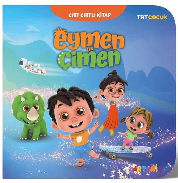 Eymen ile Çimen - Trt Çocuk Cırt Cırtlı Kitap ürün görseli 1