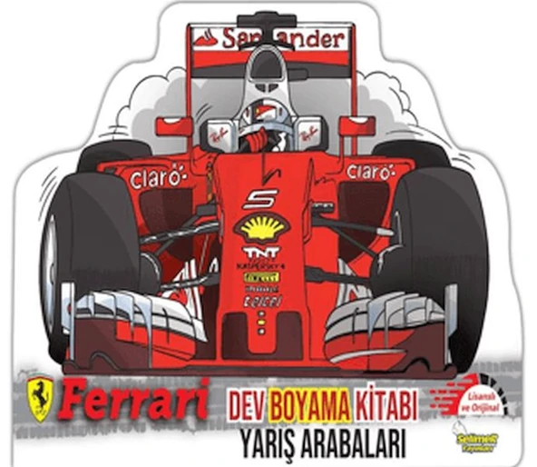Ferrari Dev Boyama Yarış Arabaları ürün görseli 1
