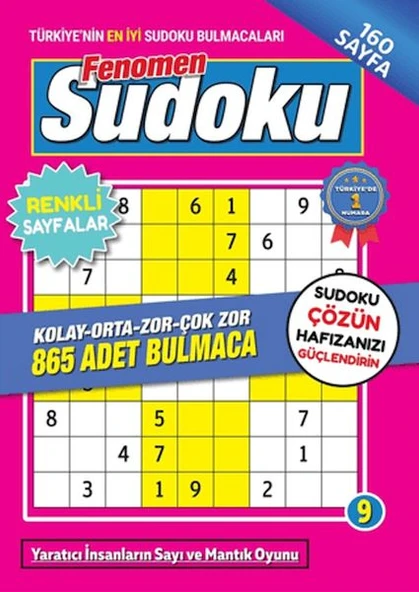 Fenomen Sudoku 9 ürün görseli 1