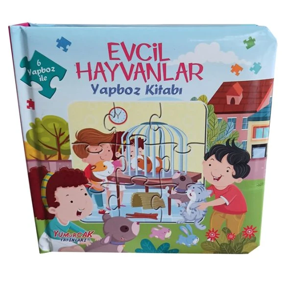 Evcil Hayvanlar - Yapboz Kitabı ürün görseli 1