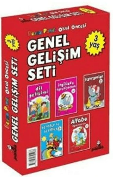 Okul Öncesi Genel Gelişim Seti - 3 Yaş (5 Kitap) ürün görseli 1