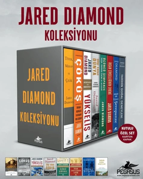 Jared Diamond Koleksiyonu Kutulu Özel Set (8 Kitap) ürün görseli 1