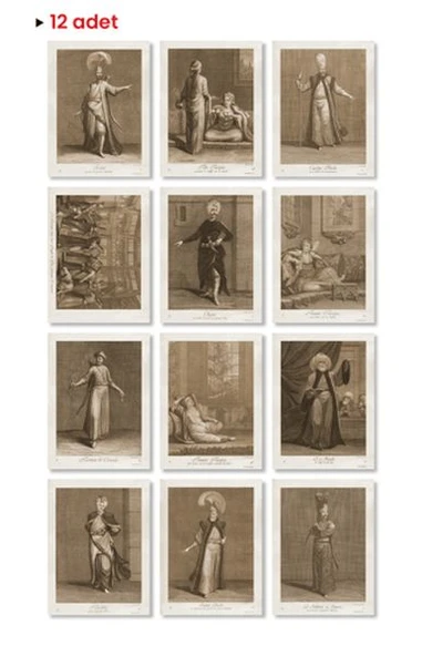 Sanat Kartpostal Seti (12'li) ürün görseli 1