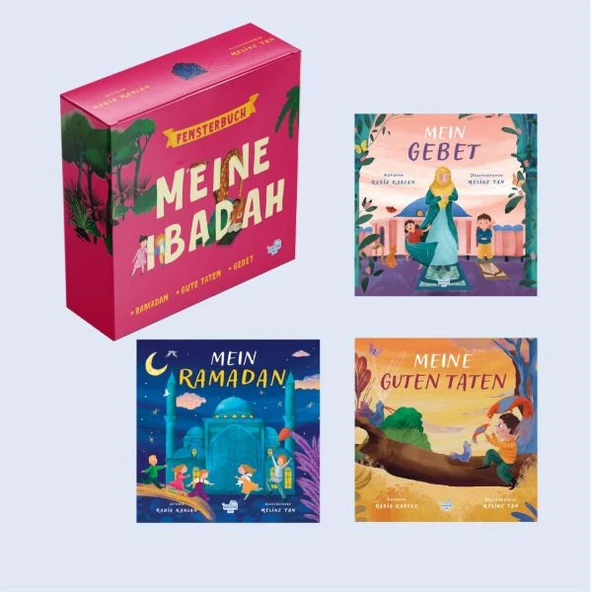 Meıne Ibadah ''Almanca Benim İçin Seti'' 3 Pencereli Kitap ürün görseli 1
