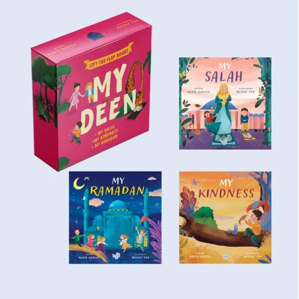 My Deen ''İngilizce Benim İçin Seti'' 3 Pencereli Kitap ürün görseli 1