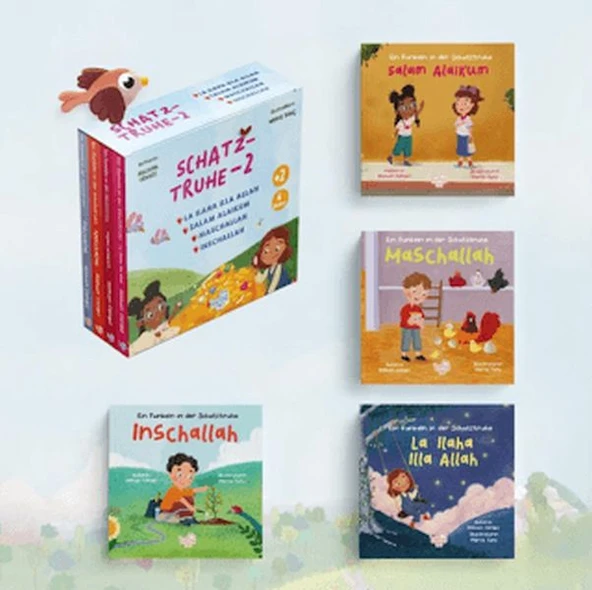 Schatz-Truhe 2 / Almanca Hazine Sandığı 2 (4 Kitap) ürün görseli 1