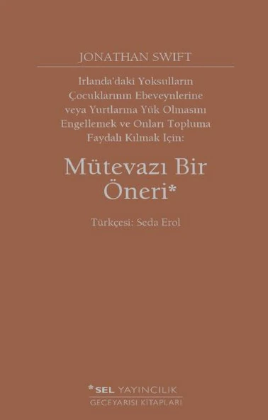 Mütevazı Bir Öneri ürün görseli 1