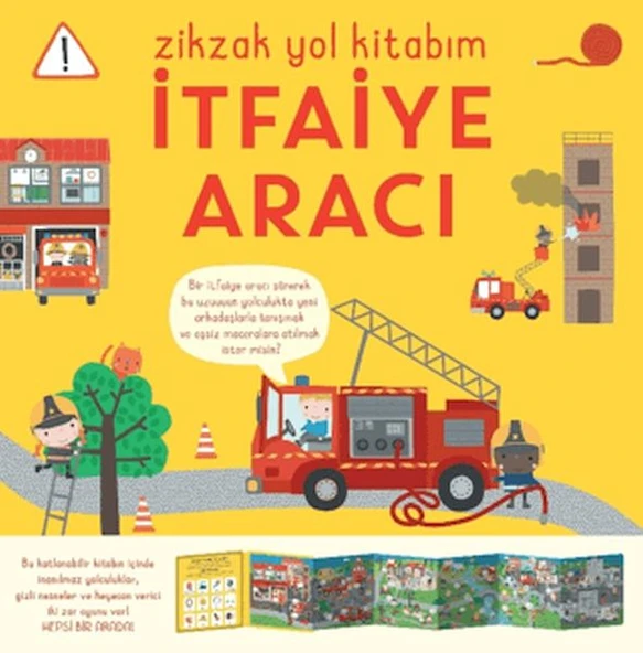 Zikzak Yol Kitabım - İtfaiye Aracı ürün görseli 1