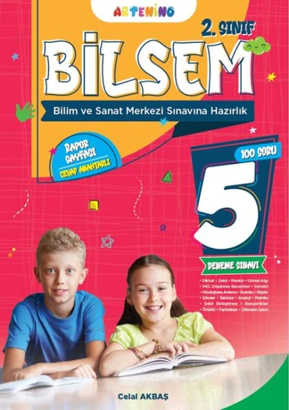 2. Sınıf 2025 BİLSEM Sınavına Hazırlık 5’li Deneme Sınavı ürün görseli 1
