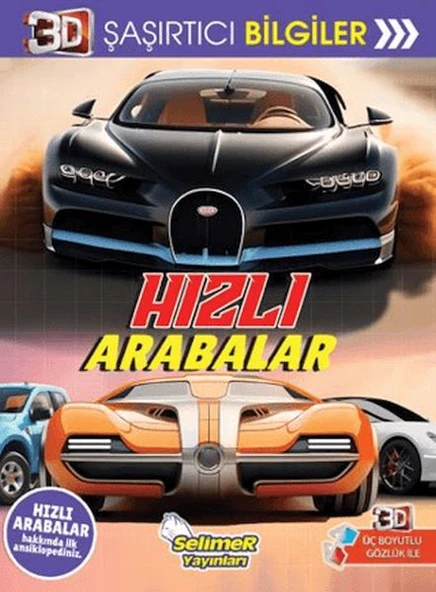 3D Şaşırtıcı Bilgiler - Hızlı Arabalar ürün görseli 1
