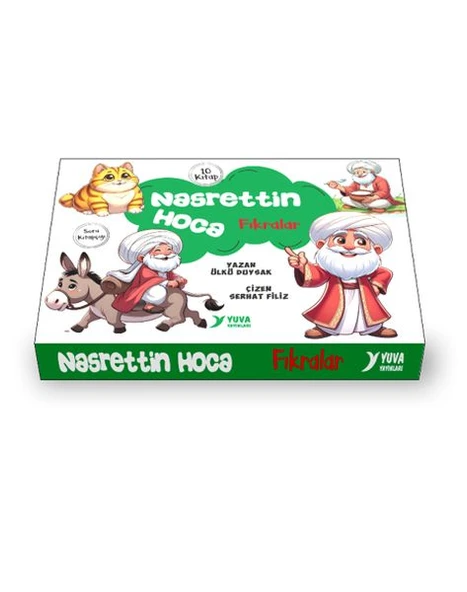 Nasrettin Hoca Fıkraları (10 Kitap) ürün görseli 1