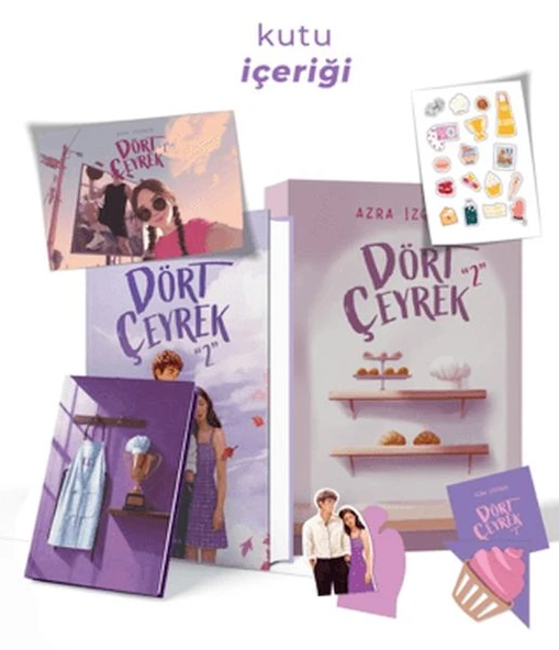Dört Çeyrek 2 - Hediyeli Kutu (Ciltli) ürün görseli 1