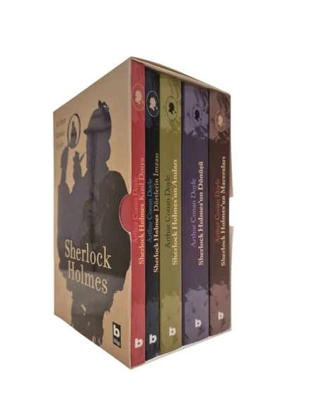 Sherlock Holmes Serisi (5 kitap – Kutulu Set) ürün görseli 1
