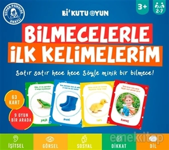 Bilmecelerle İlk Kelimelerim ürün görseli 1