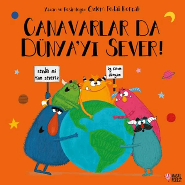 Canavarlar Da Dünya'yı Sever ürün görseli 1
