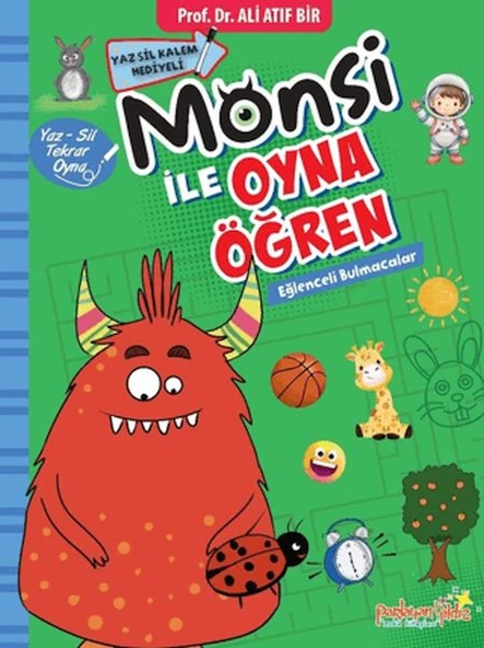 Monsi ile Oyna Öğren Eğlenceli Bulmacalar ürün görseli 1