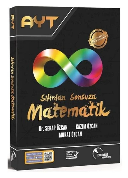 Doktrin YKS AYT Sıfırdan Sonsuza Matematik Konu Özetli Soru Bankası Video Çözümlü ürün görseli 1