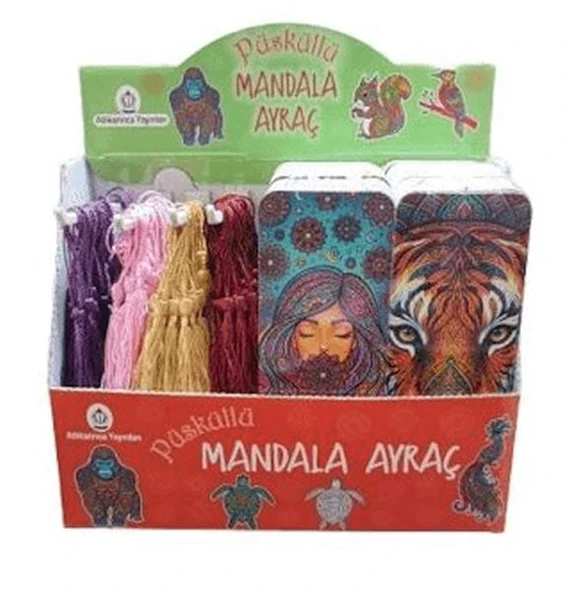 Püsküllü Mandala Ayraç Yetişkinler İçin (400'lü Set) ürün görseli 1