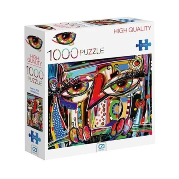 Soyut Yüz Puzzle 1000 ürün görseli 1