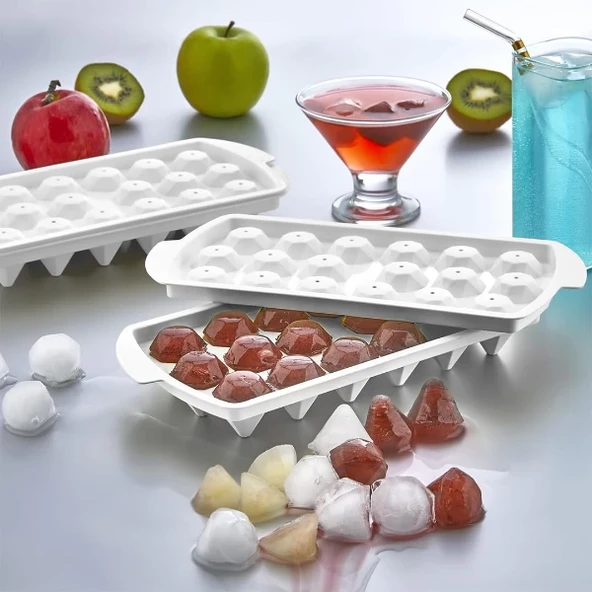 Elmas 18 Bölmeli Buz Kalıbı - Resim 5