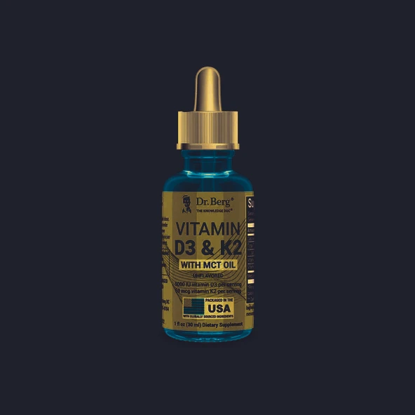 DR.BERG Vitamin D3 and K2 Liquid 30 Ml ürün görseli 1