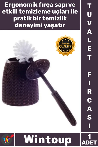 #Fırça Dekoratif Tasarım Sağlam Sert Plastik Malzeme Kaliteli Banyo Aksesuarı Örgü Tuvalet Fırçası ürün görseli 1
