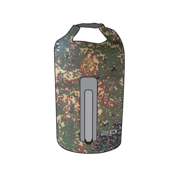 Jr Gear Heavy Duty Dry Cylinder Su Geçirmez Çanta 10 Litre-YEŞİL ürün görseli 1
