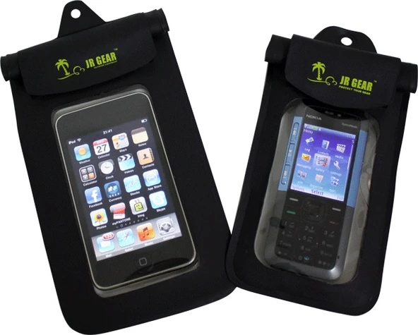 Jr Gear Su Geçirmez Telefon Kılıfı-SİYAH ürün görseli 1