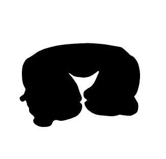Jr Gear U Pillow Boyun Yastığı-SİYAH ürün görseli 1