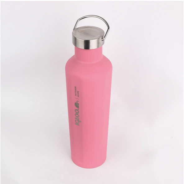 Igloo Pentagon Termos 750ml-PEMBE - Resim 3