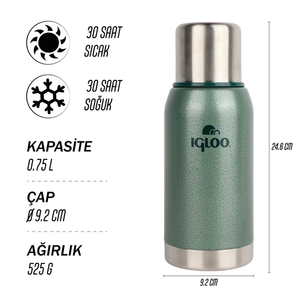 Igloo Legend Klasik Termos 750ml - Resim 4