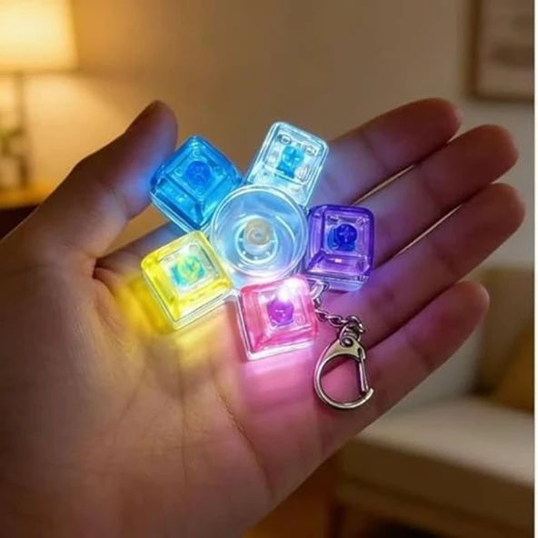 Mekanik Switch Klavye Stres Çarkı - Renkli Tuşlu Fidget Oyuncak ürün görseli 1