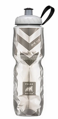 Polar Bottle Insulated Chevron Termos 0.70 Litre-SİYAH ürün görseli 1