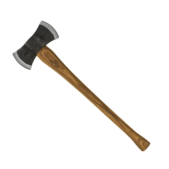 Helko Werk 1600g 75cm American Double Bit Balta (Mat) ürün görseli 1