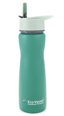 Eco Vessel Aqua Vessel Insulated Filtre Bottle Termos 0.50 Litre-YEŞİL ürün görseli 1