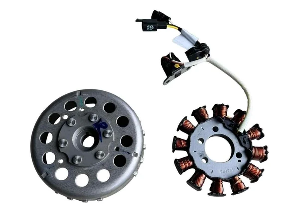 Tvs Ntorq 125 Alternatör 12 Li Komple K2060170 Orj ürün görseli 1