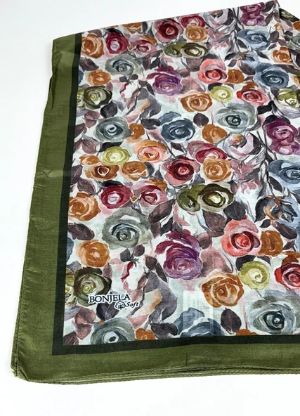 Soft Pamuk Şal-75 x 190 -06572 - Resim 4