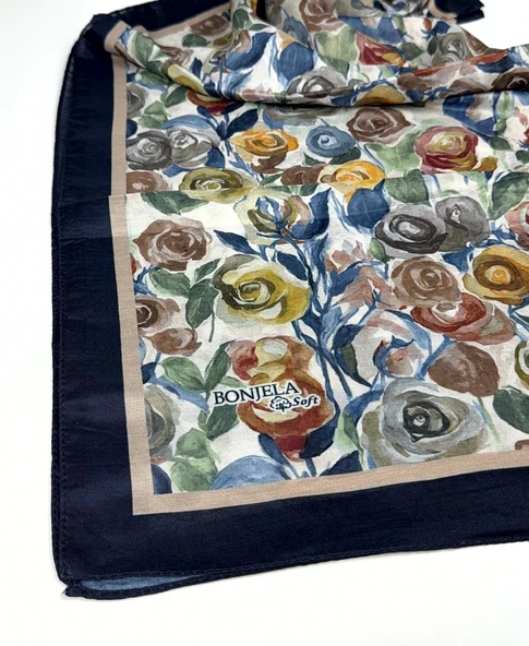 Soft Pamuk Şal-75 x 190 -06572 - Resim 2