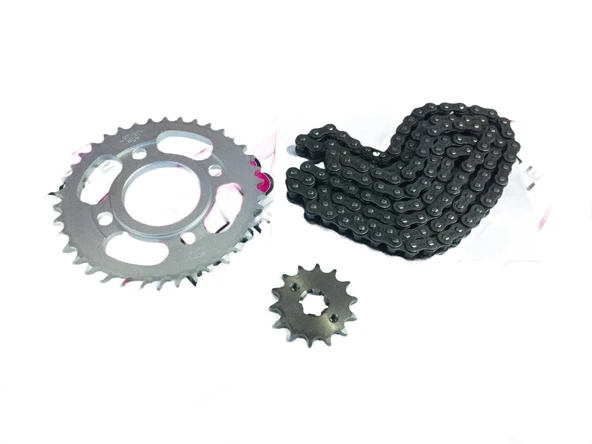 Cg 125 Zincir-Dişli Set ( 15T-35T ) A Kalite ürün görseli 1