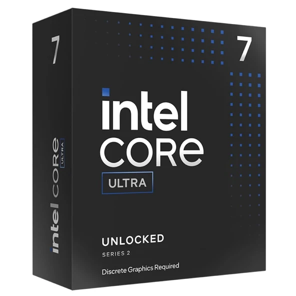 Intel® Core™ Ultra 7 masaüstü işlemci 265KF 20 çekirdek (8 P çekirdeği + 12 E çekirdeği) 5,5 GHz'e kadar ürün görseli 1
