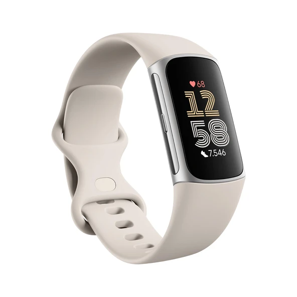 Google Fitbit Charge 6 etkinlik izleyici, 6 aylık premium üyelik, 7 günlük pil ömrü, Google Cüzdan ve Haritalar içerir ürün görseli 1