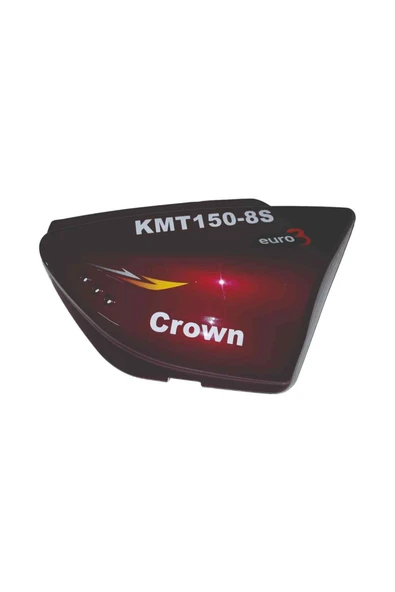 Crown Kmt150-8s Yan Kapak Sol Kırmızı Orijinal ürün görseli 1