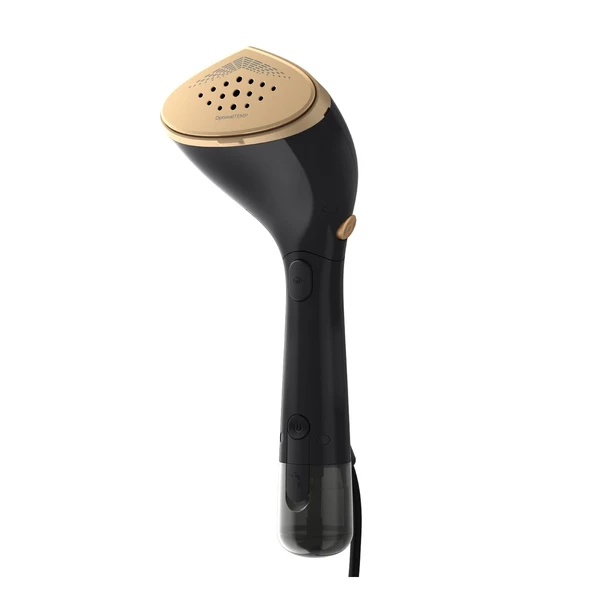 Philips Steamer 7000 Serisi - 1500W, 28 g/dak buhar çıkışı, konik metal ısıtma plakası, 2 çıkarılabilir su deposu, dahil. eldiven/StyleMat, siyah (STH7060/80) ürün görseli 1