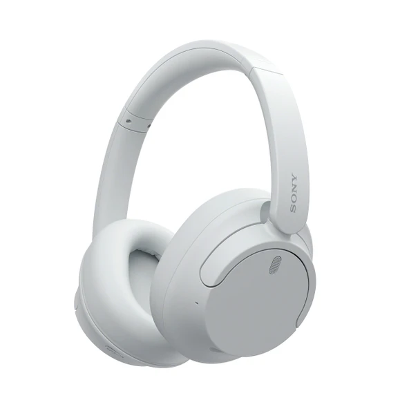 Sony WH-CH720N Gürültü engelleme özelliğine sahip Kablosuz Bluetooth kulaklık - 35 saate kadar pil ömrü ve hızlı şarj işlevi - beyaz ürün görseli 1