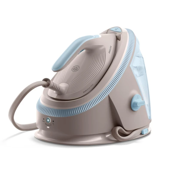 Philips PerfectCare buharlı ütü istasyonu 7000 serisi - 600 g şok buhar, 8,5 bar basınç, OptimalTEMP, SteamGlide Elite taban, çıkarılabilir 1,5 L hazne, dikey buhar, Easy De-Calc (PSG7200/60) ürün görseli 1