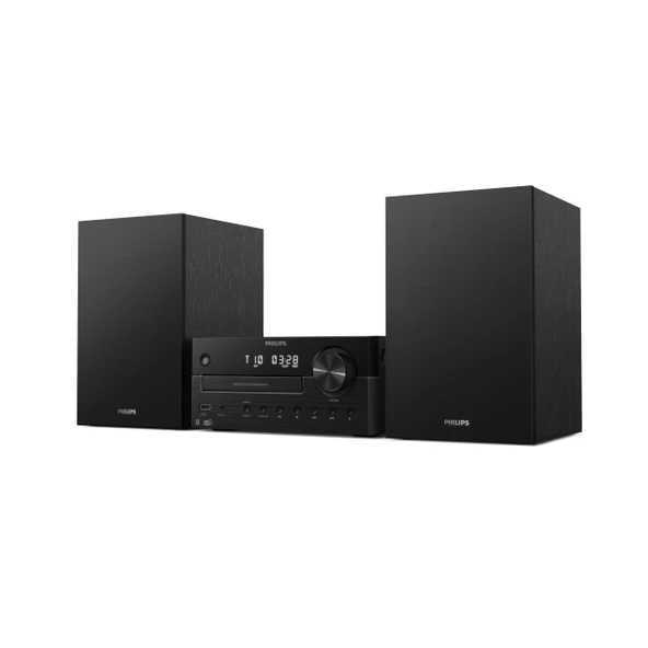 Philips TAM4555 Mikro Hi-Fi Sistemi - 100W, Bas Refleks, DAB+/FM, CD, USB, Ses Girişi, Bluetooth 5.4, Auracast, Uzaktan Kumanda, Dijital Ses Ön Ayarları, Çevre Dostu Paketleme ürün görseli 1