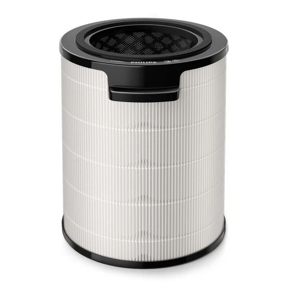 Philips yedek filtre AMF870 ve AMF765 hava temizleme cihazı için entegre 3'ü 1 arada filtre, 12 aylık kullanım ömrü, 0,003 µm'de %99,97 filtreler, ön filtre, HEPA, aktif karbon, (FYM860/30) ürün görseli 1