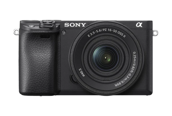 16-50 mm Lensli Sony Alpha 6400 APS-C Aynasız Kamera (İnsanlar ve hayvanlar için göz algılamayla hızlı 0,02 sn otomatik odaklama, 4K film kaydı ve vlog için eğilebilir ekran) ürün görseli 1