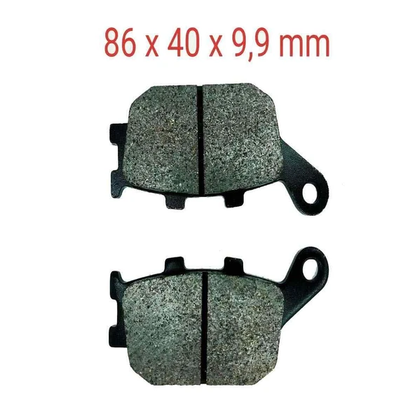 Arka Fren Disk Balatası Fa174 Honda-Cbr600 F-Cbf600-Nc700 S-Yamaha Mt-09 Mt-07 Fazer8-Kawasaki Z 650 ürün görseli 1