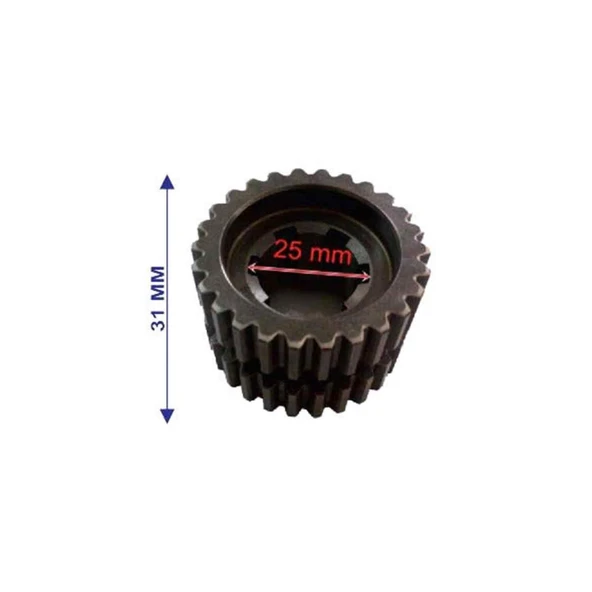 Atv Buggy Şanzıman Sekromeç 26-26T İç 25Xöm ürün görseli 1